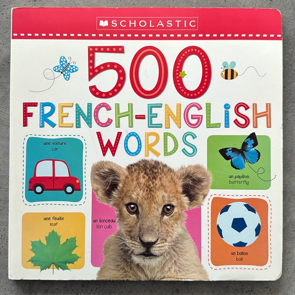 500 French-English Words